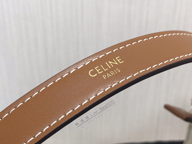 Celine專櫃2022新款七夕限定復古腋下包 193952 賽琳AVA迷彩帆布手袋 sldj2251